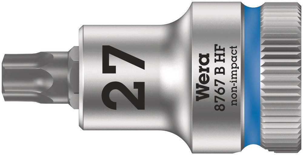 Wera 8767 B HF 05003064001 Belső kerek hatlap (TX) Dugókulcs betét Tartó funkció 3/8 T 27 3/8 (10 mm)