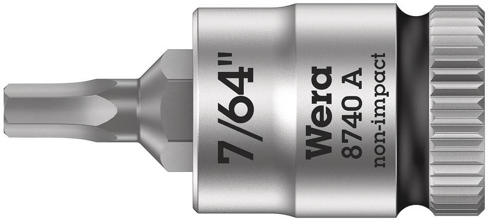 Wera 8740 A 05003382001 Belső hatlap Dugókulcs bit betét 6.3 mm 1/4 (6,3 mm)
