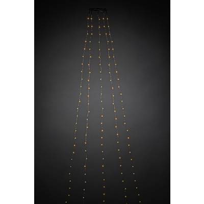 Konstsmide 6577-870 LED-es karácsonyfa fényfüzér, alkalmazás vezérléssel  Beltérre EEK: F (A - G) Hálózatról üzemeltetet