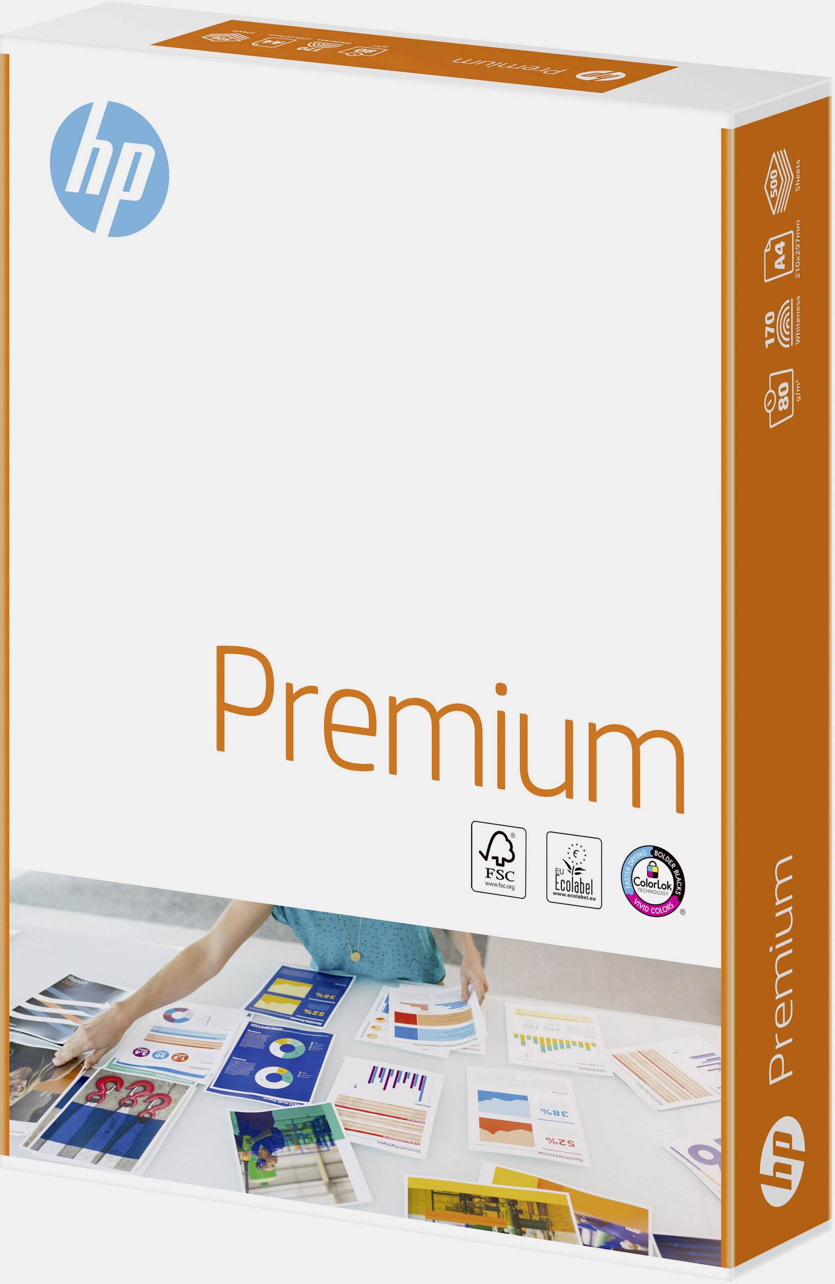 HP Premium CHP850 Papier dimpression universel DIN A4 80 g/m² 500 feuille(s) blanc