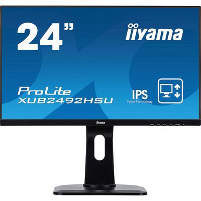 Iiyama ProLite XUB2492HSU LED monitor (felújított)  EEK E (A - G) 60.5 cm (23.8 coll) 1920 x 1080 pixel 16:9 4 ms HDMI™,
