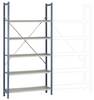 Manuflex RA2181.5007 Raktári polc alapmodul (Sz x Ma x Mé) 900 x 1900 x 300 mm Briliáns kék