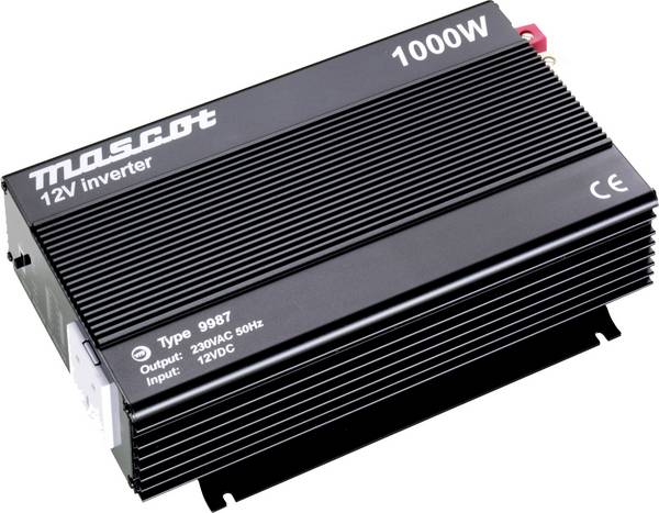 Mascot Battery Inverter 9987 1000 W 12 V/DC - 230 V/AC