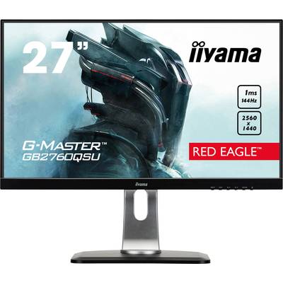 Iiyama G-MASTER GB2760QSU LED monitor (felújított)  EEK G (A - G) 68.6 cm (27 coll) 2560 x 1440 pixel 16:9 1 ms DVI, HDM