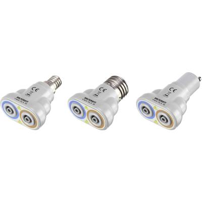 VOLTCRAFT VMA-5LS 16 Mérőadapter - Sötétszürke, Világosszürke