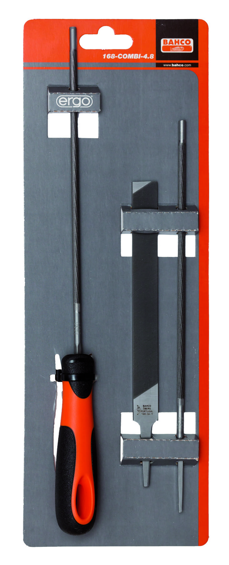 Reszelő készlet 200 mm Ø 4,8 mm Bahco 168-COMBI-4.8