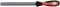 Egy ergonomikus markolatú reszelő; alkalmas fa vagy fém anyagok simítására és formázására.