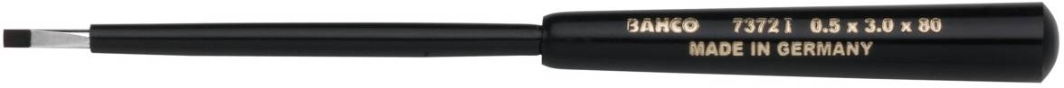 Egyenes pengéjű csavarhúzó 0,4 x 2 x 63 mm, 143 mm, Bahco