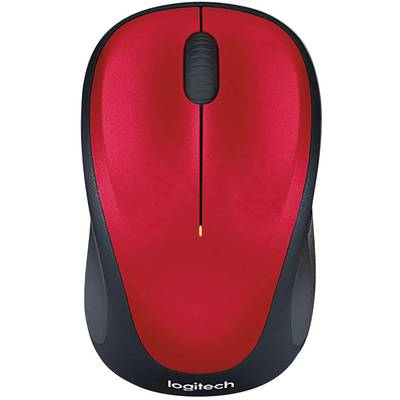 Fekete szélű, vezeték nélküli Logitech egér görgővel, számítógép irányításához alkalmas.