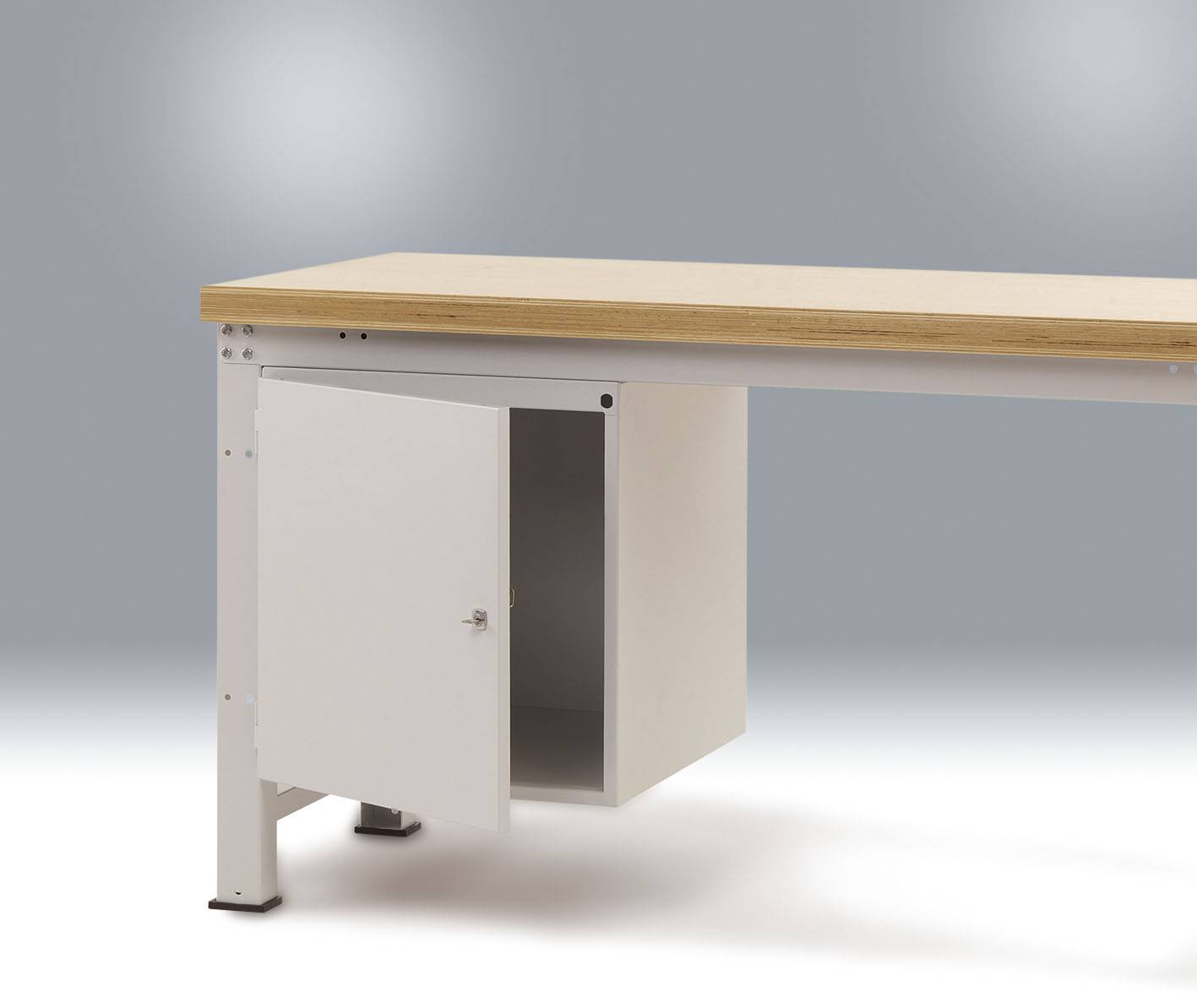 Manuflex ZB4331.5012 300 PROFI ház, ZV-vel és EA-val, 700 mm mély RAL5012 világoskékhez (Sz x Ma x Mé) 500 x 360 x 500 mm