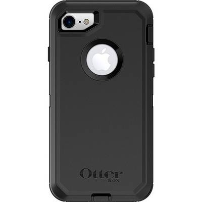 Otterbox Defender Kültéri tok Apple iPhone 7, iPhone 8 Fekete, Fekete Portömör, Ütésálló
