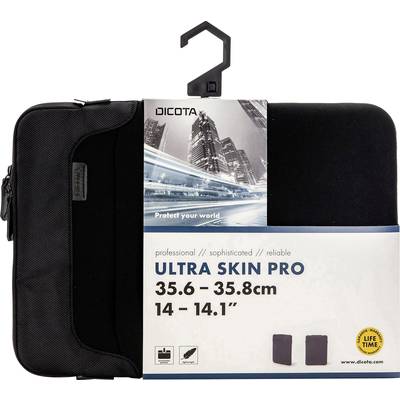 Dicota Notebook tasak Ultra Skin PRO 14-14.1 Alkalmas: Max.: 35,8 cm (14,1")  Fekete