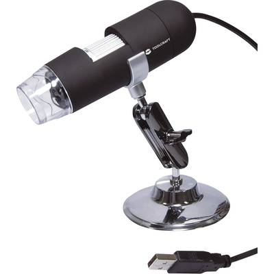 USB-s mikroszkóp 2 MPix max. 200x nagyítás, Toolcraft