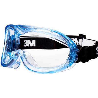 Biztonsági védőszemüveg, kék/fekete, 3M Fahrenheit FHEITAF