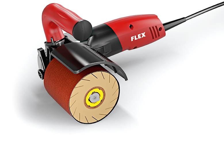 Flex Szatináló gép 433454 BSE 14-3 INOX Set 230 V Szerszámbefogó 19 mm max. 125 mm max. 100 mm