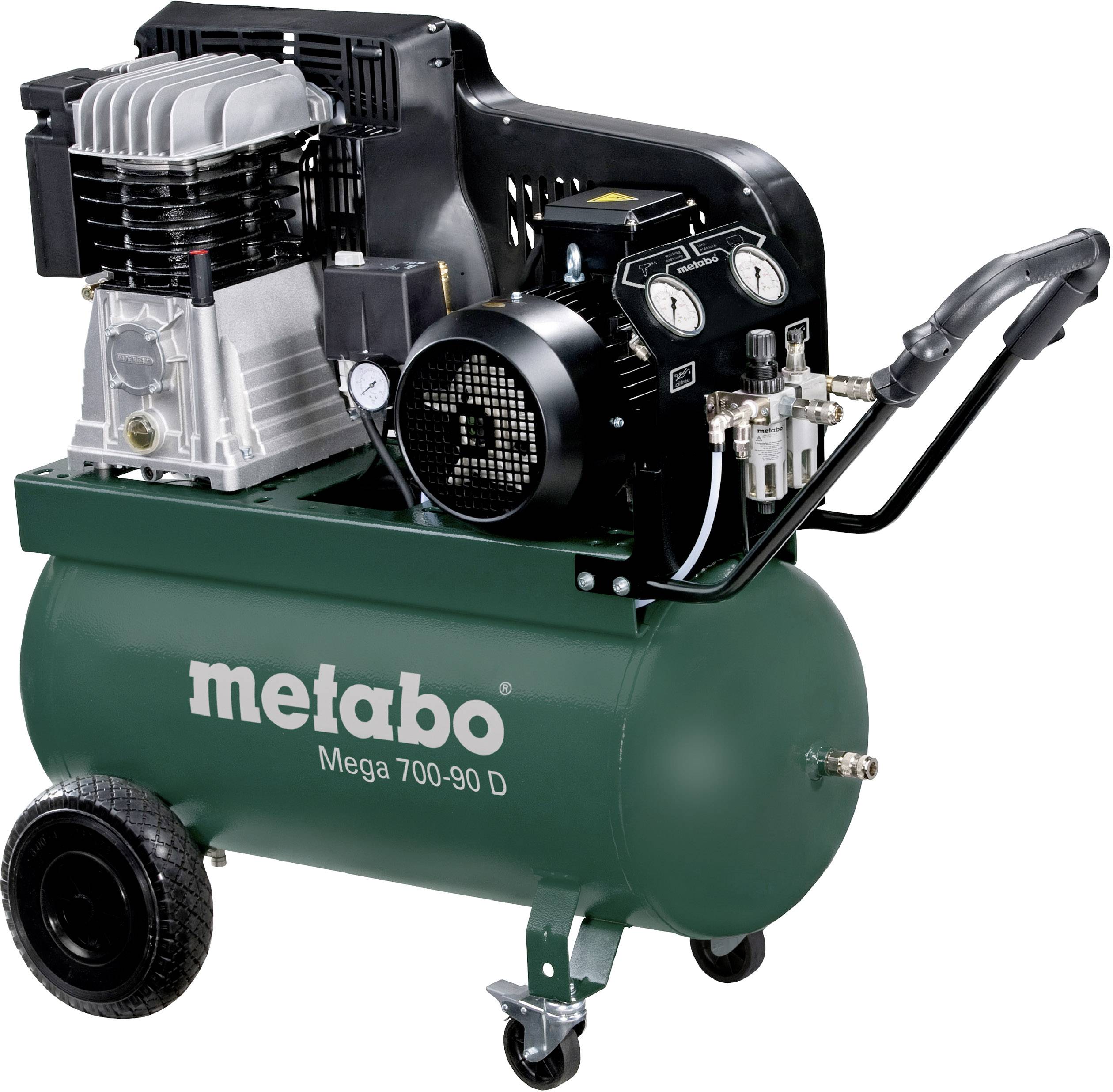 Metabo Mega 700-90 D Sűrített levegős kompresszor 90 l 11 bar