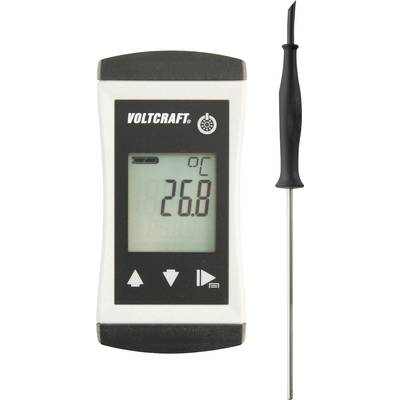VOLTCRAFT PTM-110 Hőmérséklet mérőműszer -70 - 250 °C Érzékelő típus Pt1000 IP65 Kalibrált: Gyári standard (tanúsítvánny