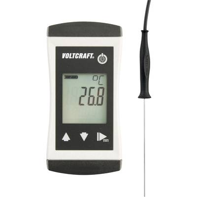 VOLTCRAFT PTM-130 Hőmérséklet mérőműszer -70 - 250 °C Érzékelő típus Pt1000 IP65 Kalibrált: Gyári standard (tanúsítvány 