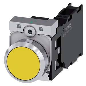 Siemens 3SU11500AB303FA0 3SU1150-0AB30-3FA0 Nyomógomb 1 db-0