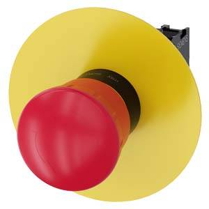 Siemens 3SU11001HB201CF0 3SU1100-1HB20-1CF0 Vészmegállító gomba nyomógomb 1 db-0