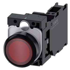 Siemens 3SU11030AB203FA0 3SU1103-0AB20-3FA0 Nyomógomb 1 db-0