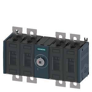 Egy háromfázisú Siemens védőkapcsoló, ipari elektromos rendszerekhez alkalmazható, elektromos áramkörök vezérlésére és védelmére.