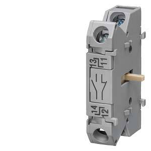 Egy szürke elektromos csatlakozómodul számozott csatlakozókkal és egy középső szimbólummal az elektromos csatlakozáshoz.