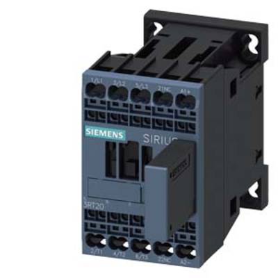Siemens Schütz Sirius S3RT20, 3-pólusú, 9A, 24V DC. Egy elektromos kapcsolókészülék motorok és áramkörök vezérléséhez.