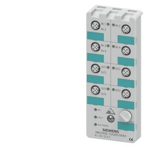 Siemens 3RK2400-1DQ00-0AA3 SPS I/O modul 24 V/DC