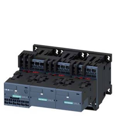 Siemens védőeszköz több csatlakozóval és fekete házszínnel. Elsősorban elektromos vezérlésekhez használják.
