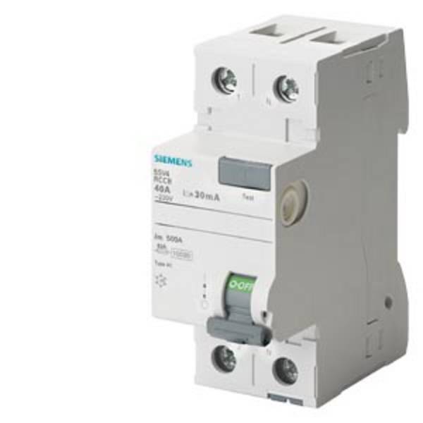 Siemens 5SV41110 5SV4111-0 FI védőkapcsoló AC 16 A 0.01 A 230 V