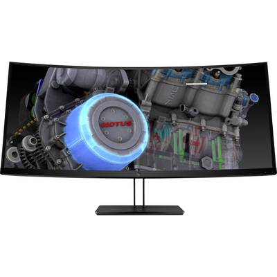 HP Z38c LED monitor (felújított)  EEK G (A - G) 95.3 cm (37.5 coll) 3840 x 1600 pixel 21:9 14 ms HDMI™, Kijelző csatlako
