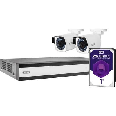   ABUS  ABUS Security-Center  : AutoID_3033324  LAN, WLAN  IP-Megfigyelő kamera készlet4 csatornás2 db kamerával1920 x 1