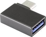 renkforce USB 3.1 (1. generáció) USB-C ™ adapter 90 ° -os szögben, OTG funkcióval