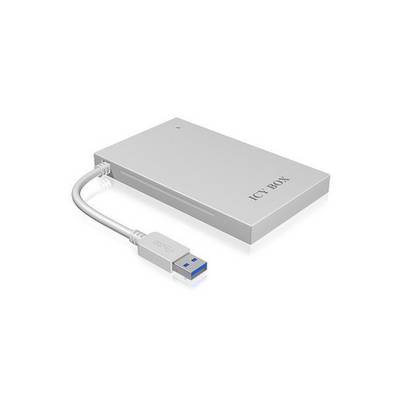 ICY BOX IB-AC6034-U3 6,35 cm-es (2,5") merevlemez keret 2.5 coll USB 3.2 (1. generáció) (USB 3.0)