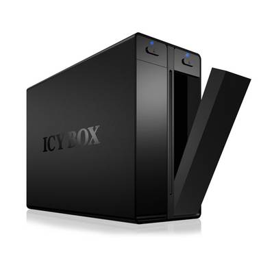 ICY BOX IB-RD3662U3S Ház 3.5 coll USB 3.2 (1. generáció) (USB 3.0), eSATA