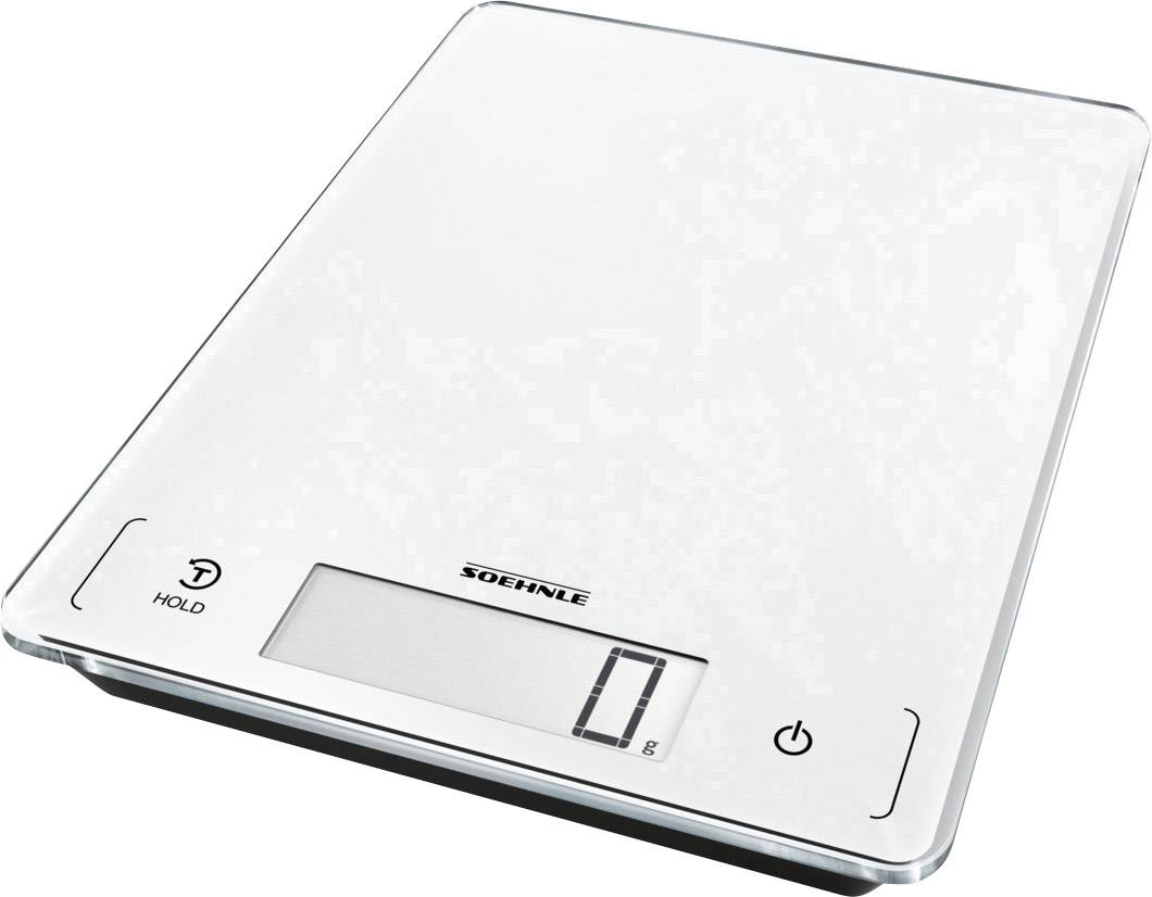 Soehnle KWD Page Profi 300 Konyhai mérleg digitális Mérési tartomány (max.)=20 kg Fehér 270 x 200 x 19