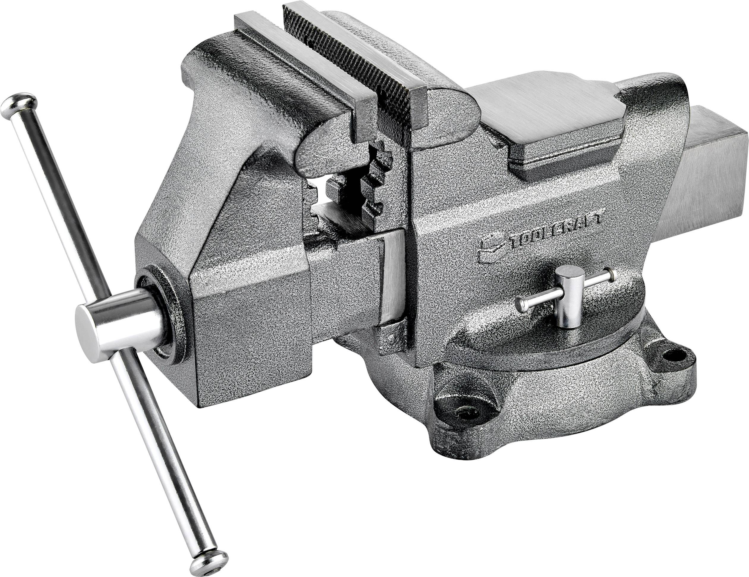 Forgatható satu 125 x 150 mm, Toolcraft TO-5342457