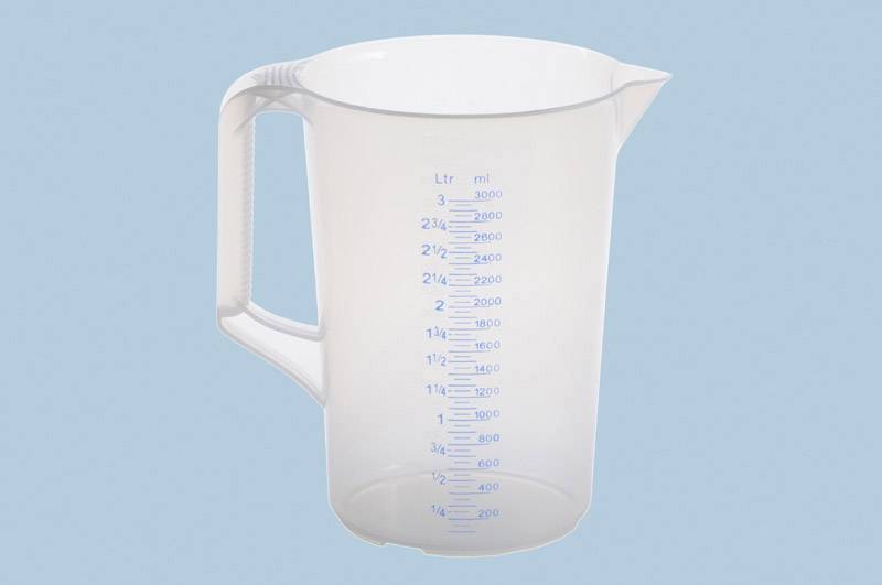 Hünersdorff 938000 Mérőpohár 3000 ml Műanyag