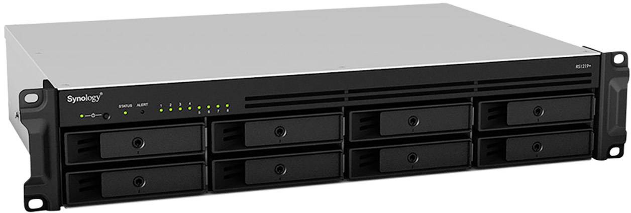Synology RackStation RS1219+ NAS szerver ház 8 rekesz 2 db M.2 dugaszhely RS1219+-2