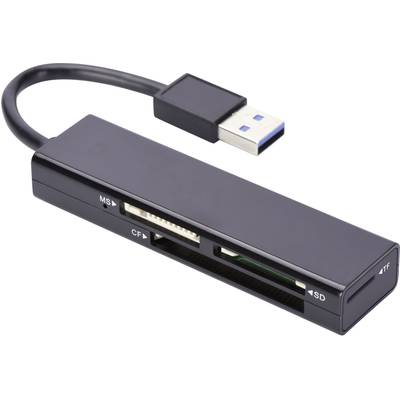   ednet  ednet.  Külső memóriakártya olvasó    USB 3.2 (1. generáció) (USB 3.0)  Fekete