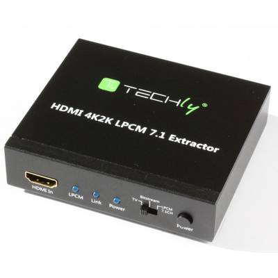 TECHly Audio Extraktor IDATA-HDMI-EA74K [HDMI - HDMI, Toslink, Jack] 1920 x 1080 Pixel
