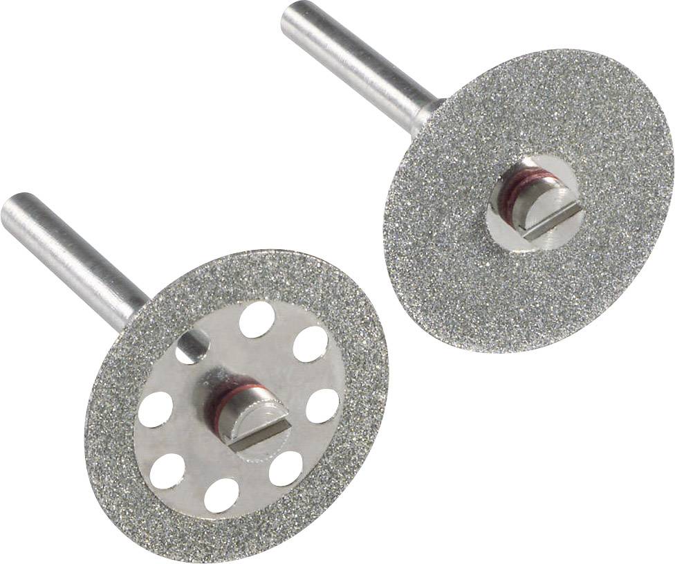 Gyémántszemcsés vágókorong készlet Ø 22 mm/3,2 mm 2 db, Basetech BT-1783924