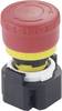IDEC vészkikapcsoló gomb, Ø16 mm, 250V, 3A, 3 nyitó, 1 záró, XA1E-BV313R