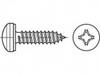 TOOLCRAFT TO-5380641 lemezcsavar 38 mm kereszthornyú Philips 88981 rozsdamentes acél A2 500 db