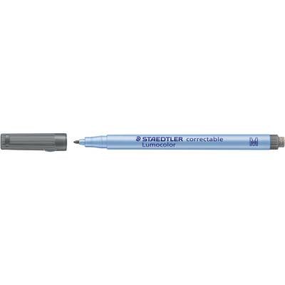 Staedtler Lumocolor Correctable 305 - niet-permanente viltstift, droog afwasbaar, fijne punt, 0,6 mm, zwart Staedtler Lumocolor Correctable 305 - niet-permanente viltstift, droog afwasbaar, fijne punt, 0,6 mm, zwart
