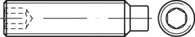 Menetes stift M5 25 mm galvanikusan cinkezett acél TOOLCRAFT TO-5414886 200 db