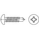 TOOLCRAFT TO-5441541 önmetsző csavar 5,5 mm 32 mm kereszthornyú Philips ISO 15481 galvanikusan cinkezett acél 500 db