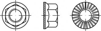 Hatlapú anya M8 88914 200 db TOOLCRAFT TO-5444607