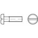 TOOLCRAFT TO-5445717 laposfejű csavar M6 25 mm egyeneshornyú DIN 85 200 db